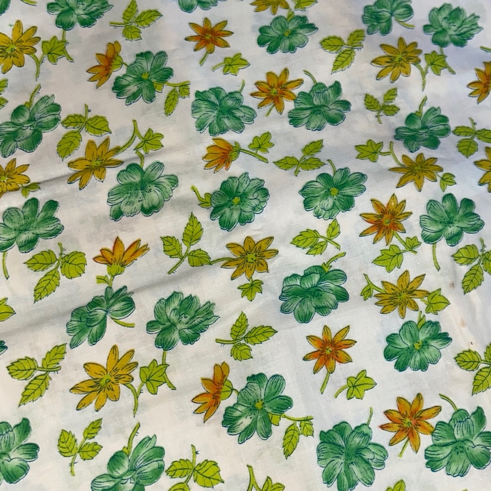 Fabric Vintage Sewing Quilting